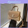 Stylish Women's Woven Small Square Bag With Unique Design For Casual Outings In Black White Khaki Orange And Silver