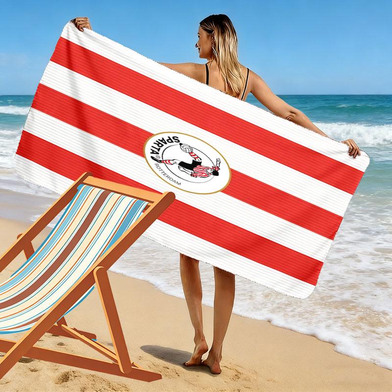 Sparta Rotterdam Beach Towel, Large Soft Quick Dry Towel for Beach Camping Swimming