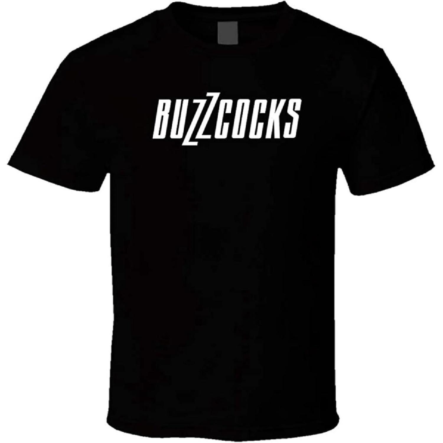 

CHEEGA Buzzcocks Band Men Black T-Shirt Graphic Unisex Tee Shirt XXXXXL різнокольоровий