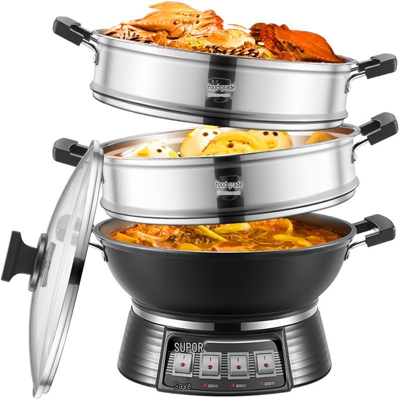 SUPOR ZN32YK13 Cast Iron Electric Steamer Multi-Cooker CN plug (adapter included)