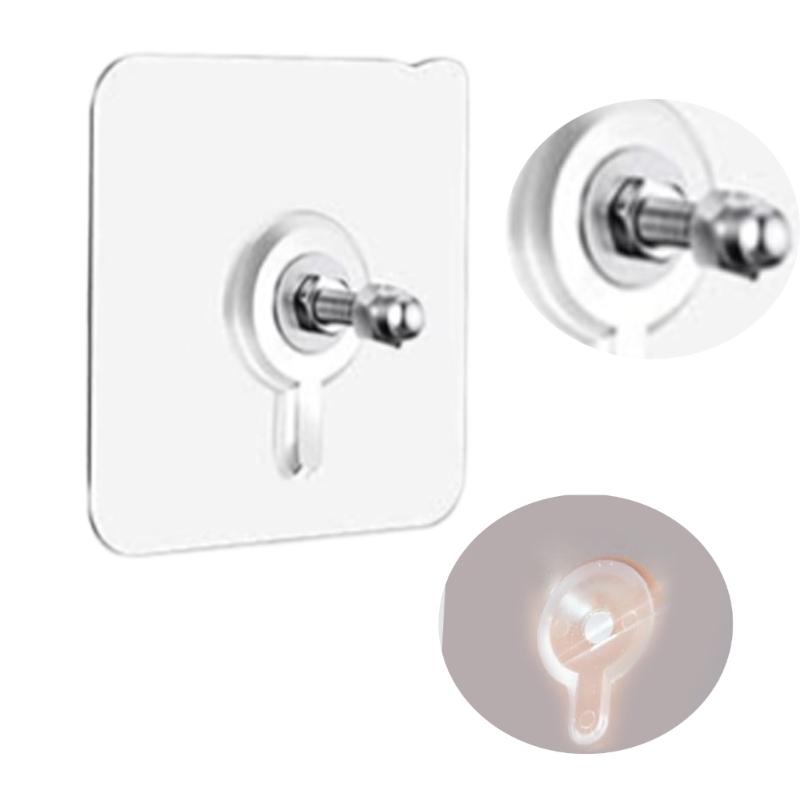 10pcs Traceless Wall Hook  Self Adhesive Pictures Frame Hangers Self Adhesive Hook  Set for Home & Office Decors  Silver