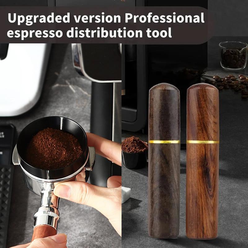 Coffee Needle Distributor Coffee Powder Stirrer Wood Handle Espresso Stirrer WDT Tools Coffee Distributor Barista Accessories