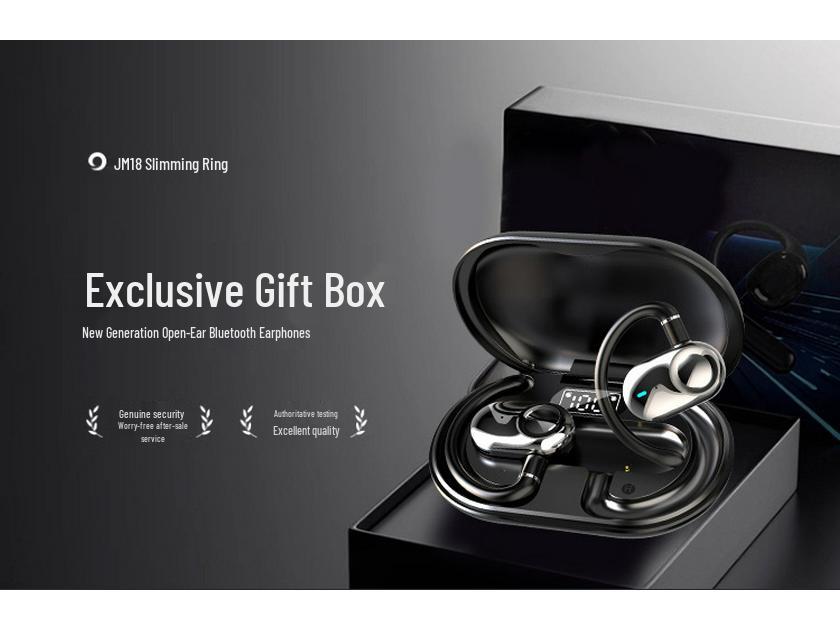 Douyin JM18 Rotatable Ear-hook Open-ear Sports Bluetooth Earphones