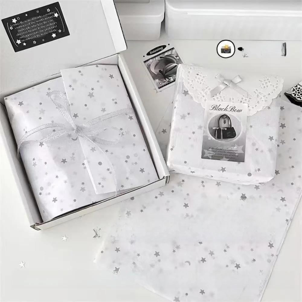 10PCS Hand-rubbed Bowknot Sydney Paper Cotton Texture Bowknot Design Cotton Paper Gift Wrapping Flower Wrapping