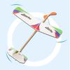 Wood Airplane Gliders Propeller Plane Toys Set Wooden Airplane Kits Rubberband Powered Propellor Planes Children's Day