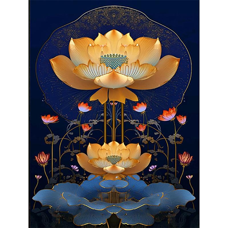 5D DIY Diamond Painting Flower Scenery Diamond Embroidery Painting Full Round Diamond Mosaic DIY Rhinestone Home Decor Gifts