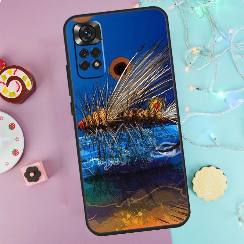 Trout Fish Fishing Case For Xiaomi Redmi Note 14 13 9 10 11 12 Pro 9S 10S 11S 12S Redmi 13C 10C 12C 14C Cover