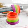 Adjustable Stainless Steel Rolling Pin Silicone Baking Mat Dough Roller 4 Removable Thickness Ring Cake Pizza Pastry Baking Tool