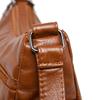 Dámská kabelka středního věku z měkké kůže, velkokapacitní vícevrstvá crossbody taška