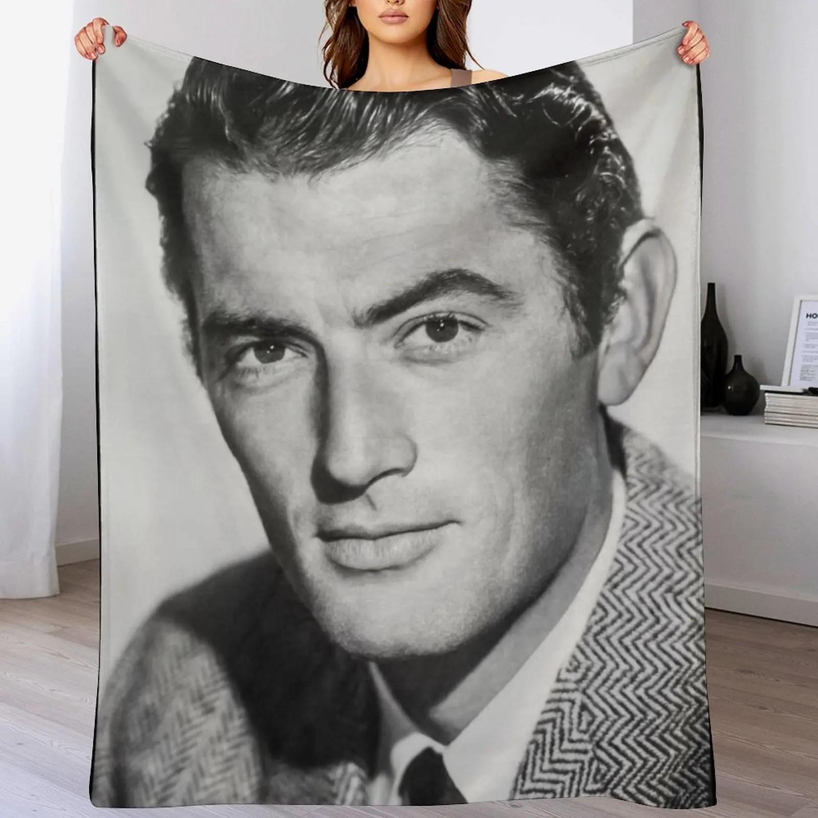 Gregory Peck Throw Blanket Ultra Plush Cozy Blanket for Napping Sleeping 102x76cm(40x30in)
