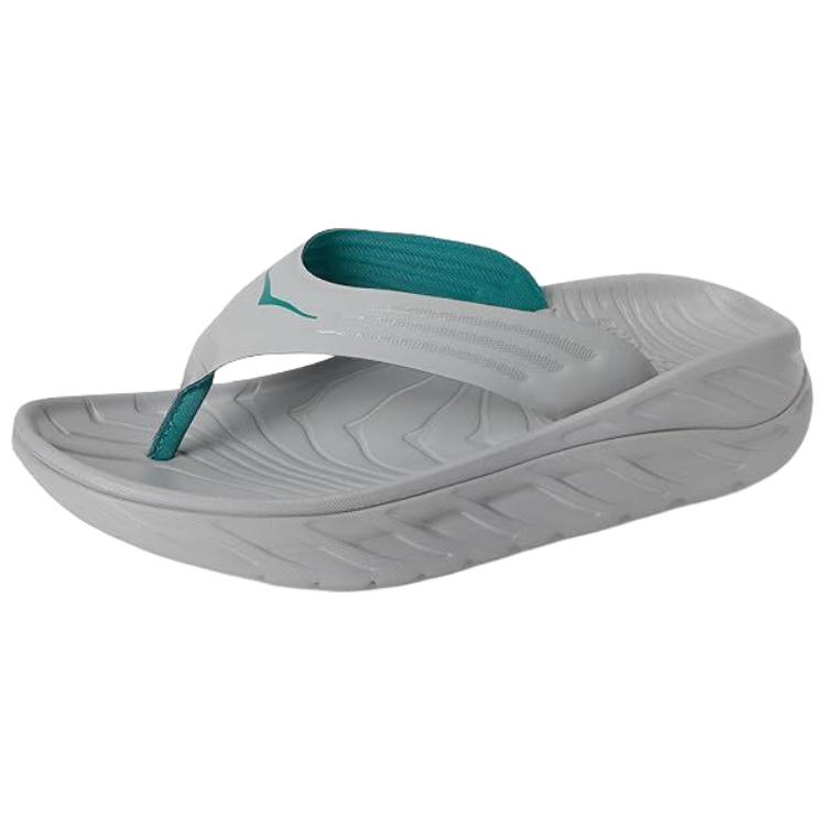 HOKA One One Ora Recovery Flip Pohodlné Všestranné žabky Pánské žabky Šedé 1099675-SYC