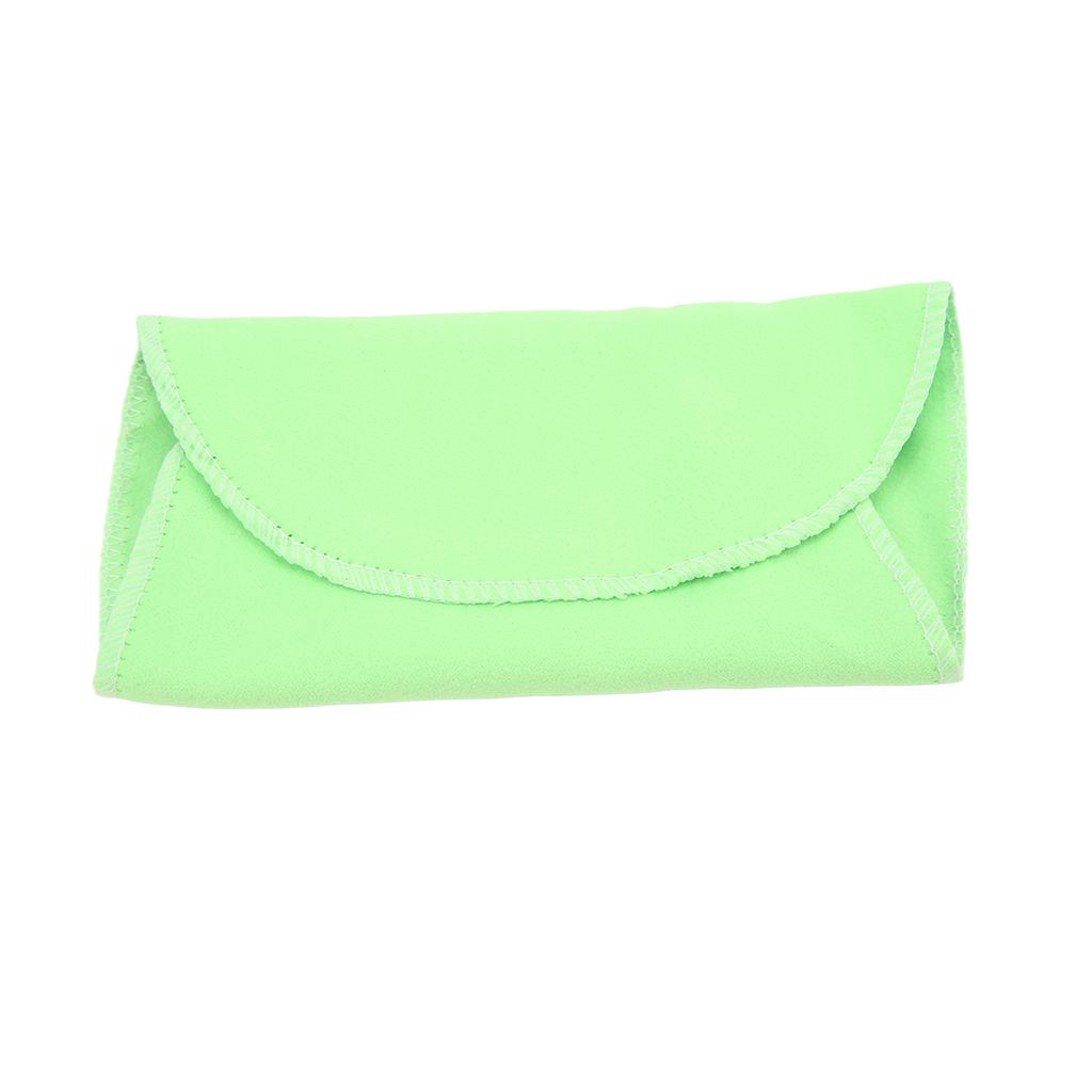 5 Stück Reinigungstuch Tupfer Gute Wasseraufnahme Waschbar Wiederverwendbar Weiches Flötenreinigungsset für Saxophon Klarinette