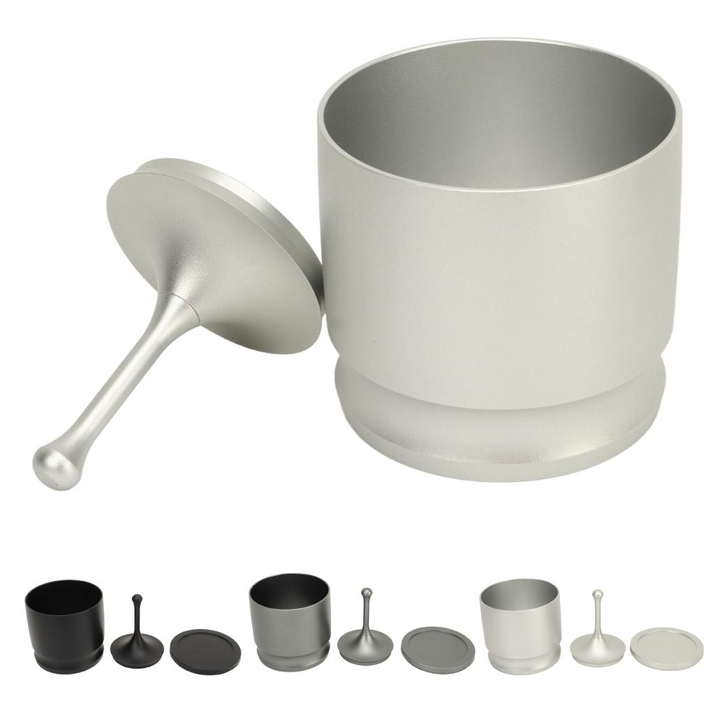 58mm Dosing Rings Press Aluminum Alloy Anti Flying Coffee Powder Picker Coffee Making Supplies For Baristas