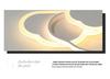 Dimmable LED Ceiling Lamp - Wrought Iron Cloud Design for Kids' Room
