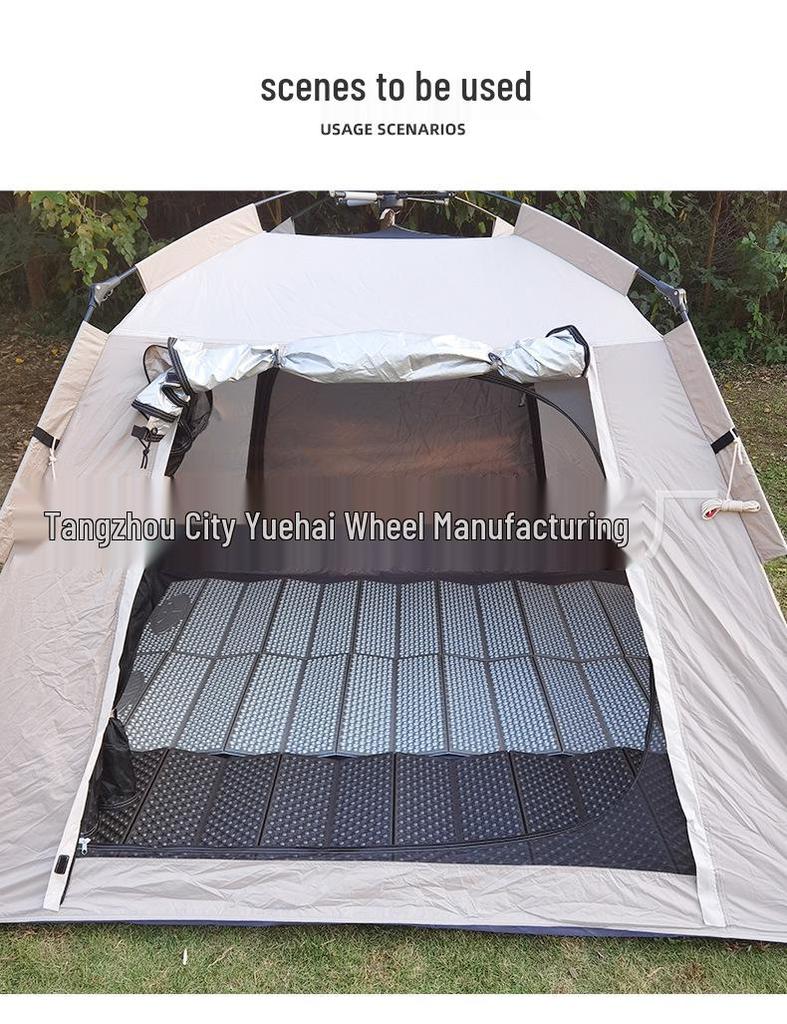 Outdoor Camping Honeycomb Moisture-Proof Sleeping Pad - Single Person Egg Nest Design with Aluminum Film