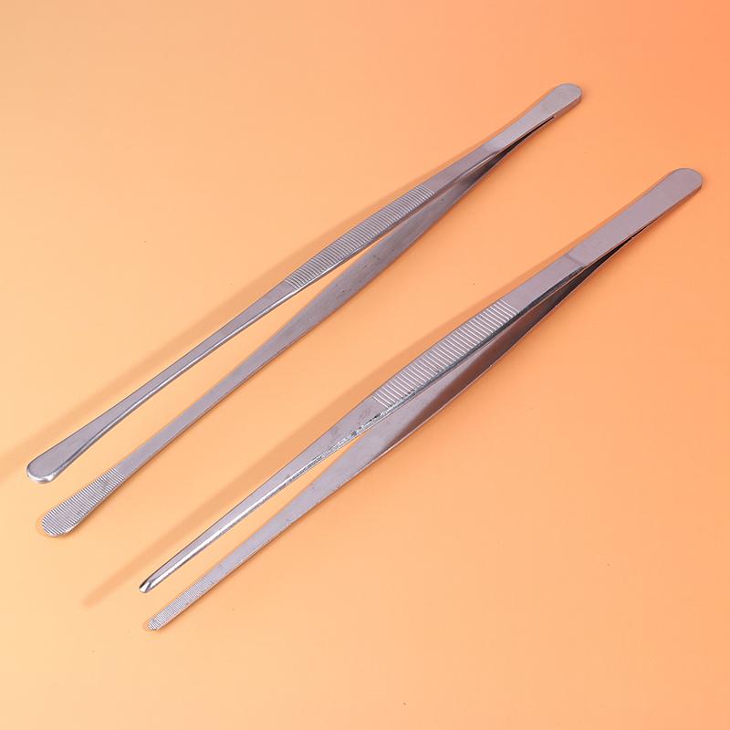 1 Stück Edelstahl Grillzange Kochpinzette Clip Grillfleischzange Küchenzange Für Lebensmittel Kochen Meeresfrüchte Und BBQ