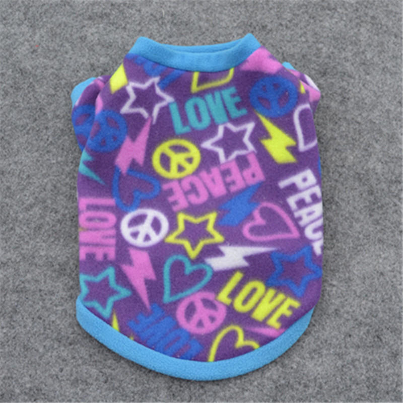 Pet Puppy Spring Warm Sweatshirt Small Dog Cat Pet Clothes Vest T Shirt