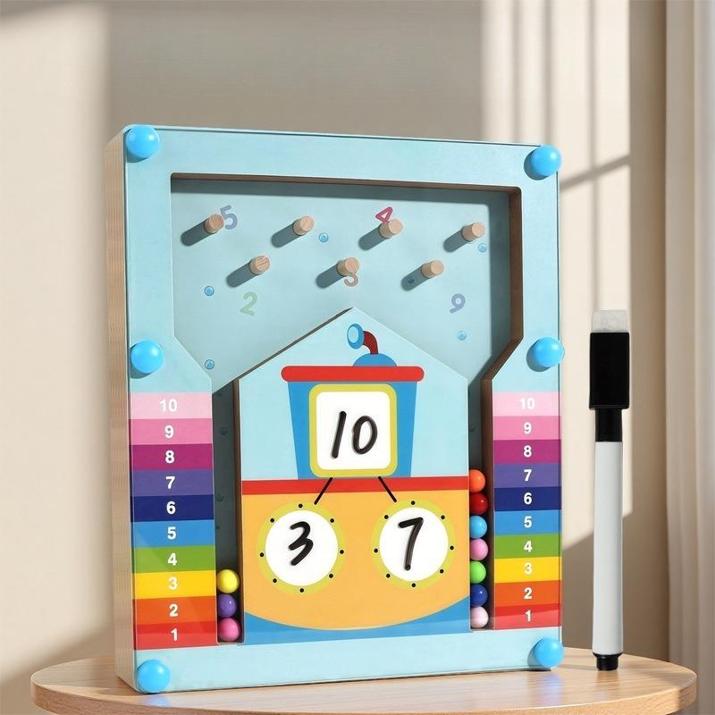 Children'S Fun Number Decomposition Ball Game Baby Arithmetic Training Early Education Puzzle Wooden Toy