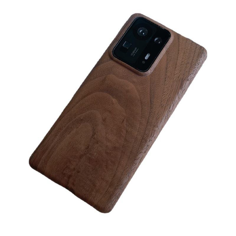 Xiaomi Mix4/Mix2S Aramid Fiber Bamboo Wood Protective Case: Thin, Anti-fall Mobile Phone Cover