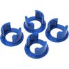 Front Subframe Bushing Kit, Front Subframe Bush Kit 4Pcs Blue Polyurethane Front Subframe Bushing Insert Kit 3507923 for V70 II XC70 2000‑2008