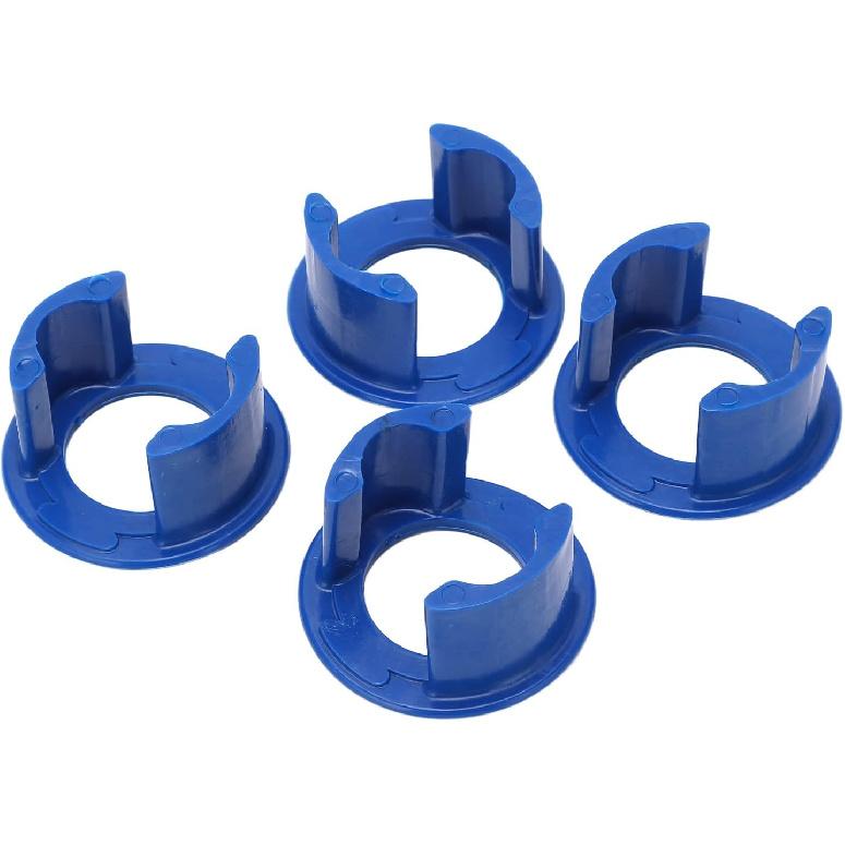 Front Subframe Bushing Kit, Front Subframe Bush Kit 4Pcs Blue Polyurethane Front Subframe Bushing Insert Kit 3507923 for V70 II XC70 2000‑2008
