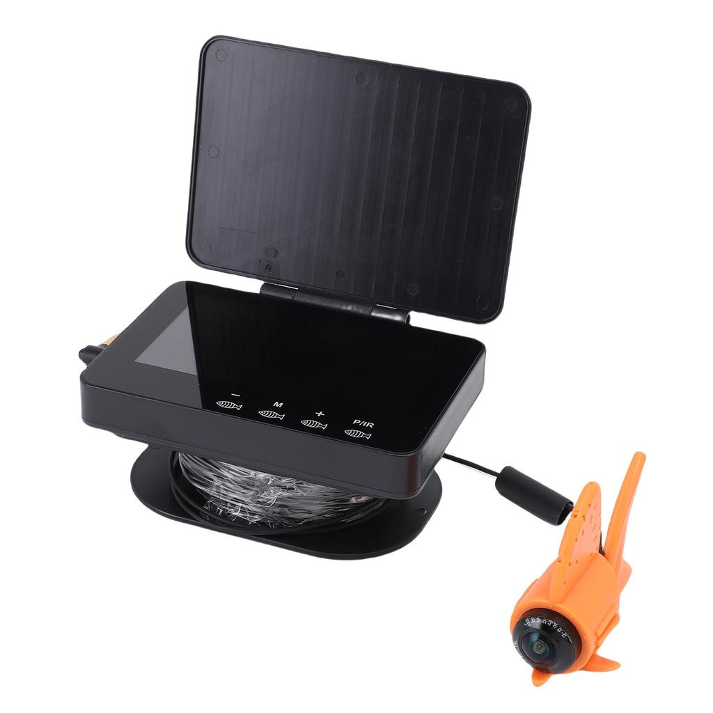 Underwater Fish Finder 4.3in Screen 1080P 5MP 195 Degrees  Wide Angle High Brightness Multifunctional Underwater Camera