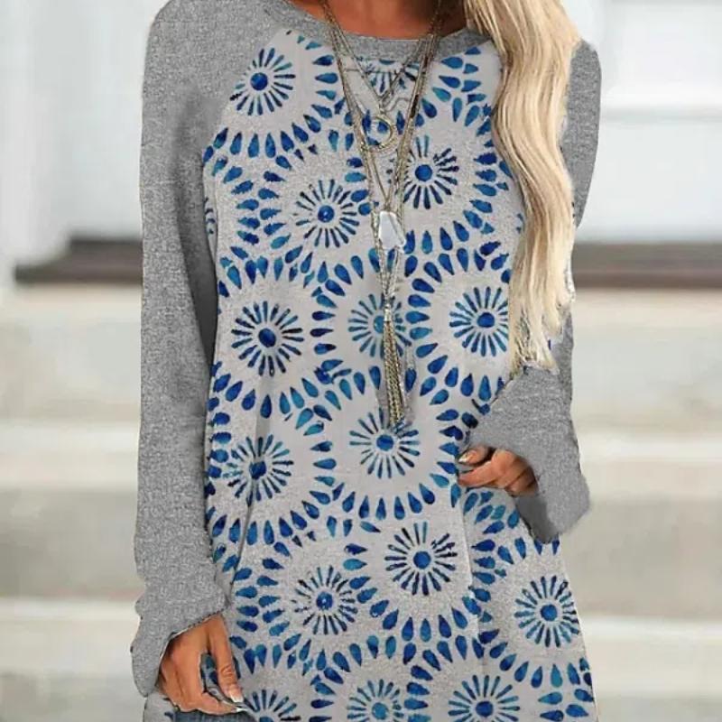 

Жіночі топи Футболка Футболка аквареллю Жовте листя Живопис Активний вуличний світшот з довгим рукавом і круглим вирізом XS-8XL S