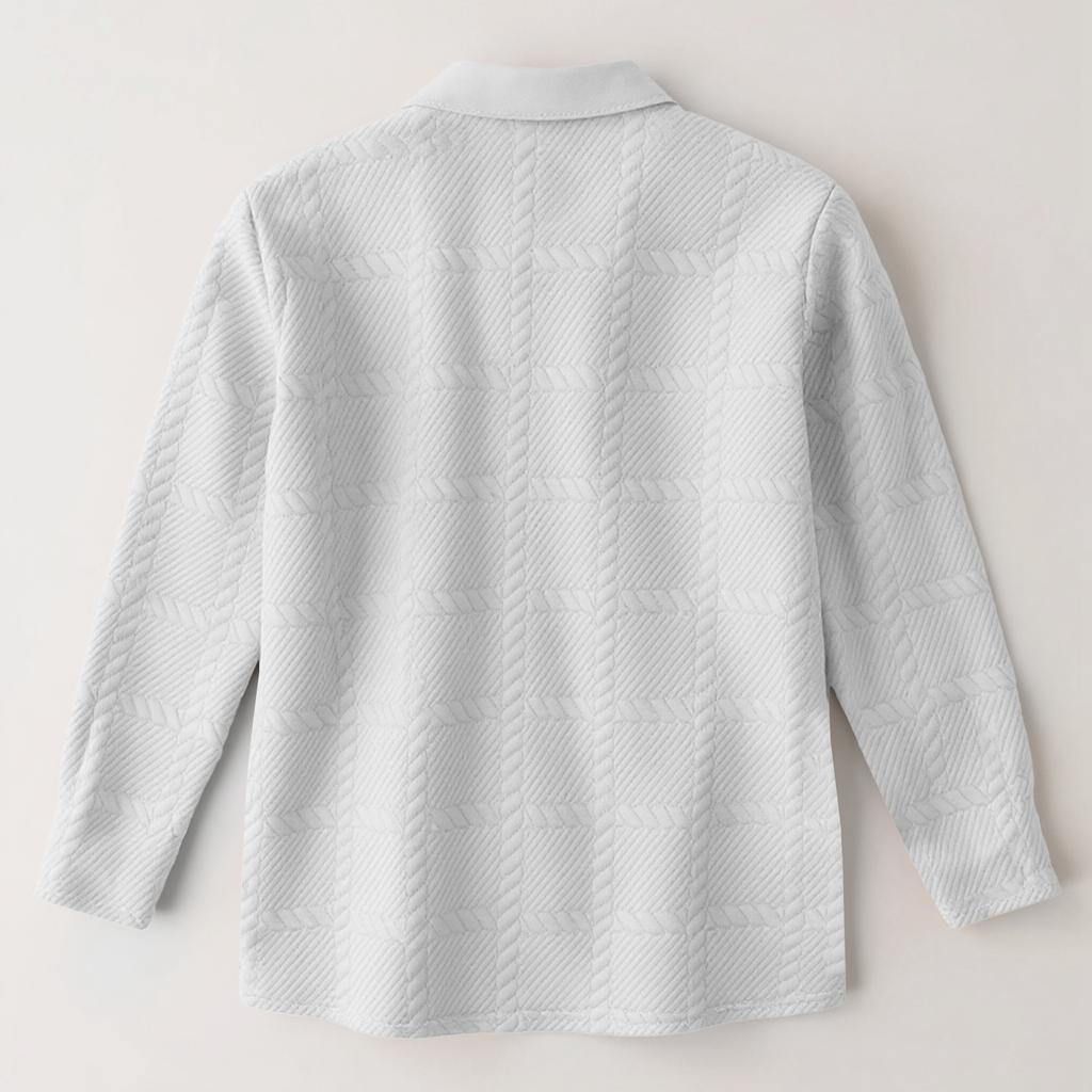 Men's Leisure Fashion Monochrome Shirt Upper Garment