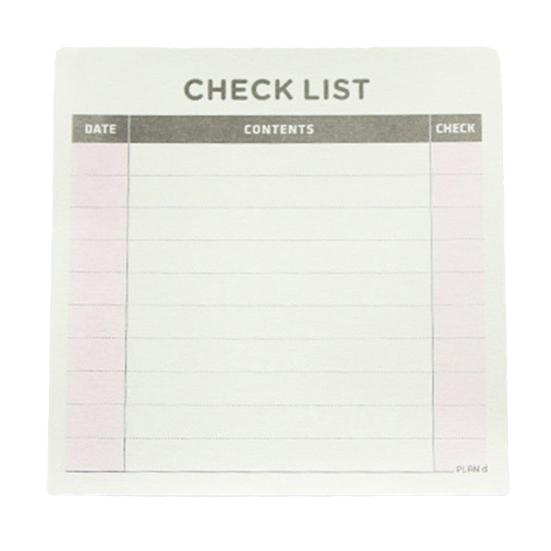 Wöchentliche Monatliche Checkliste Arbeitsplan Quadratisches Papier Notizbuch Tagebuch Agenda Tagesbuch