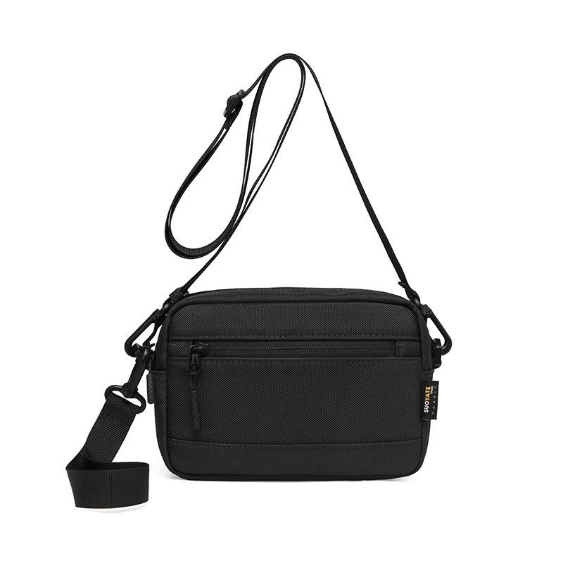 Autumn New Trendy Shoulder Small Square Bag Nylon Ultra-light Anti-splashing Casual Mobile Phone Small Backpack Messenger Bag