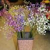 One Artificial Plaster Lavender Magnolia False Silk Wedding Party Bouquet Multicolor Home Decoration