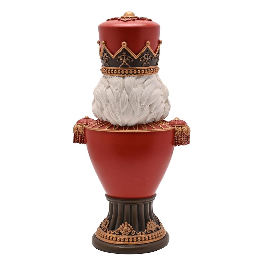 Regal Tidings Nutcracker Bust - 30 Cm