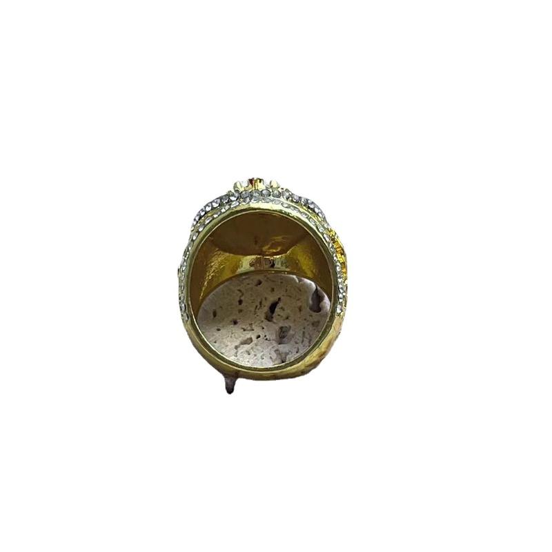 Mary Chenrui Alloy Jewelry Style Skull High-end Men's Ring