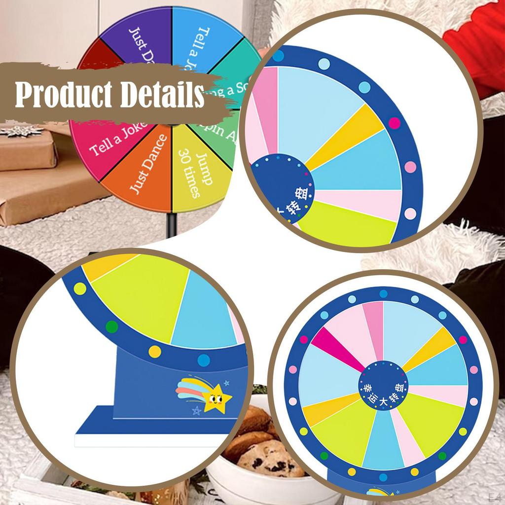Prize Wheel for Games, Turntable Fun Activities