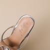 2026 Summer New Mature Gold Silver Women Platform Sandals Hot Gladiator High Heels Lady Nude Shoes Plus  Big Size 43 46