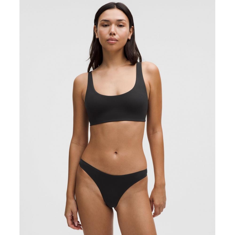 

Lululemon Wundermost Ультрамягкий бюстгальтер-бралетт Nulu Racerback, черный 8