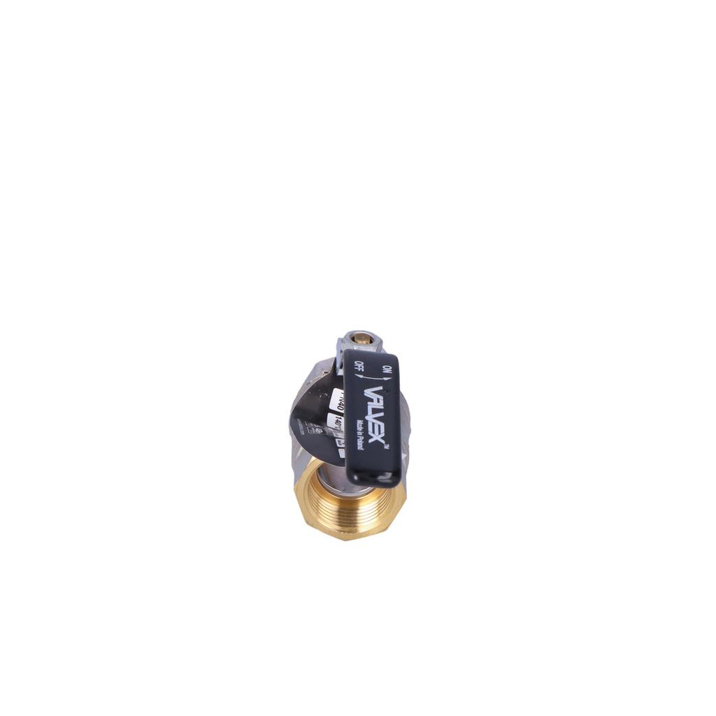 Nickel-plated Ball Valve with Steel Lever Choke (DSt) (NN Version) TR