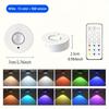 Remote Sensor Smart Night Light, Rechargeable LED, Dimmable, Magnetic Wall Light, RGB Gradient Ambient Light