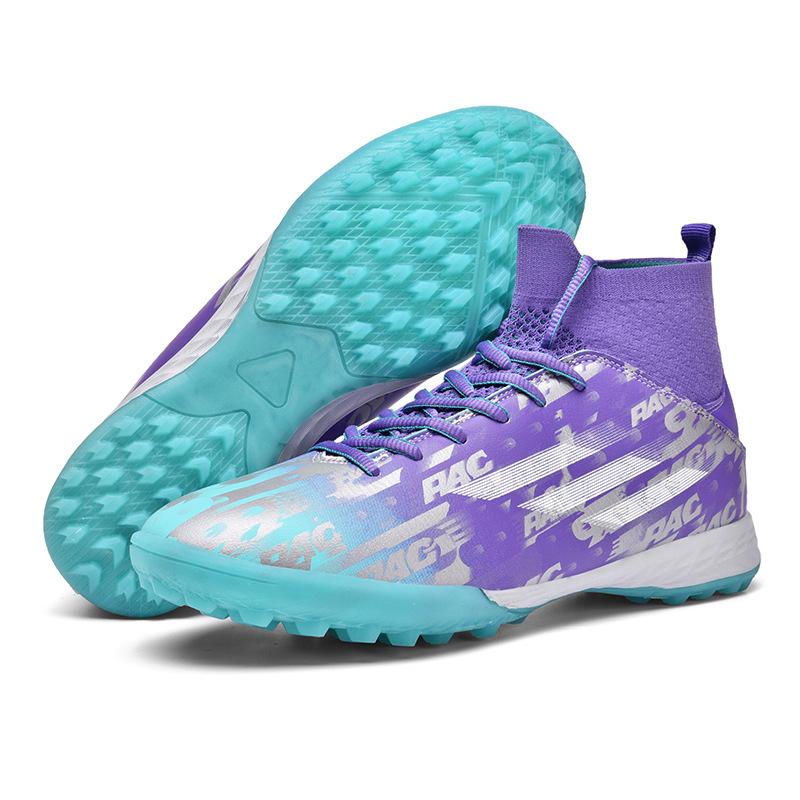 Fußballschuhe Herren High-Top Kurze Stollen Trainingsschuhe für Grundschüler Lange Stollen Jugend Kunstrasen Kinder Training