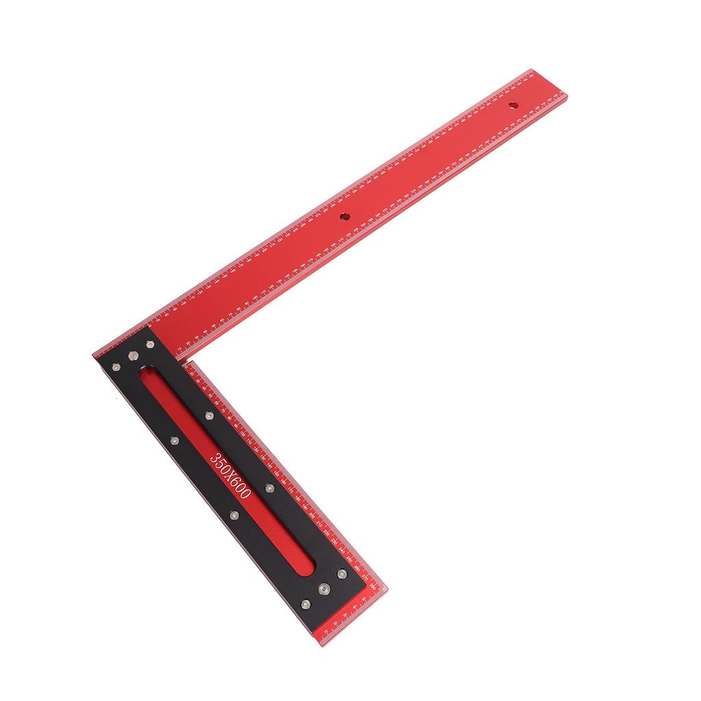 L Shaped Woodworking Ruler Tool Carpenter Carpentry Angle L Measurements Square Aluminum Steel