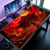 Magic Hell Samurai Magic Party Mouse Pad Playmat 24"X14" MTG TCG Office Desk Mat for Work Game PC Laptop Rug Carpet MousePad