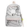 Schoolbag backpack men's simple and versatile high-value pain bag junior high school high school college student schoolbag large-capacity computer 