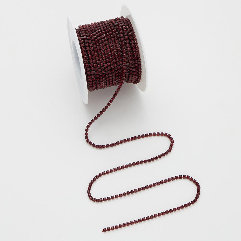 New Electrophoretic Color Rhinestone Claw Chain for DIY Projects