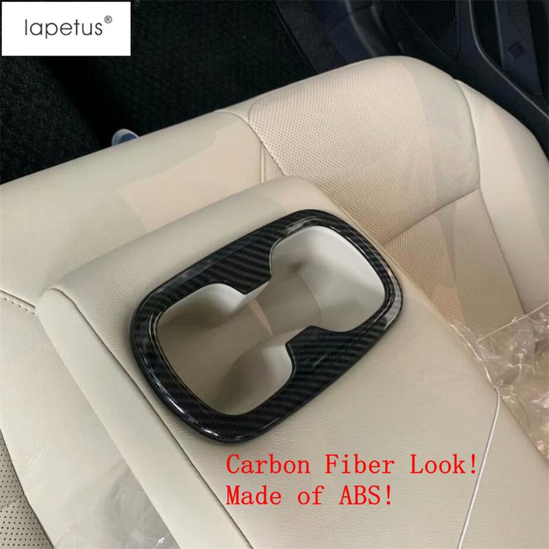 Rear Seat Water Cup Holder Bottle Frame Cover Trim For Toyota Corolla E210 - 2025 Matte / Carbon Fiber Accessories Interior