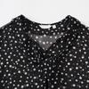 Women's Polka Dot Long Sleeve Shirt