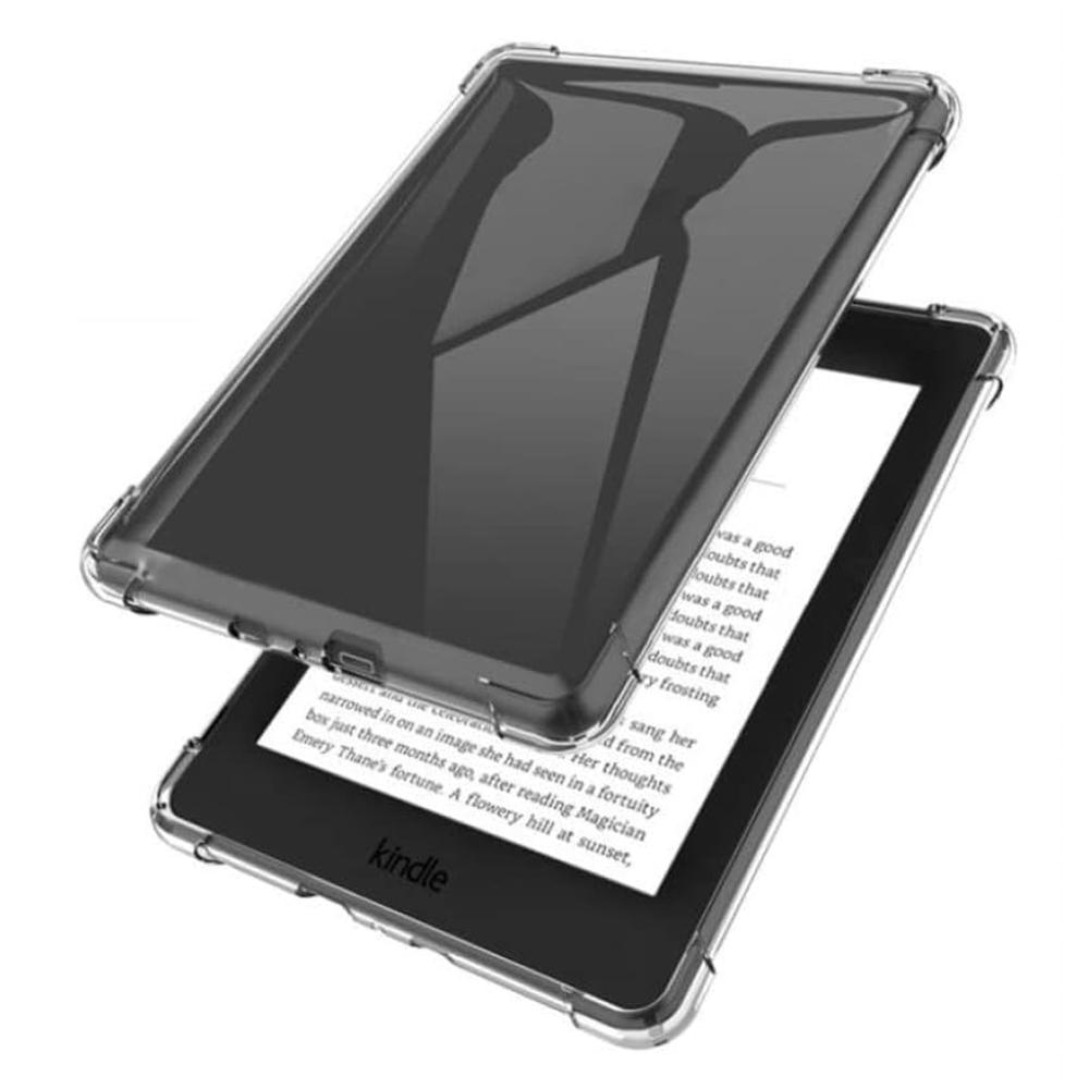 For Amazon Kindle Paperwhite 3 (2015)/2 (2015)/(2015) Clear Case Four Corner Anti-Drop Tablet TPU Cover