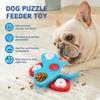2 Spinning Layers Dog Puzzle Toy Slow Feeder Interactive Increase Dogs Food Puzzle Feeder Toys for IQ Training Mental Enrichment