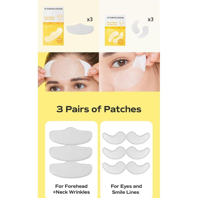 SUNGBOON EDITOR Deep Collagen Melting Patch Set