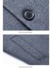 2025 Men's Winter Light Luxury Wool Mid-Length Business Coat
