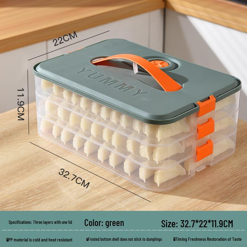 Dumpling & Egg Fresh-Keeping Freezer Box